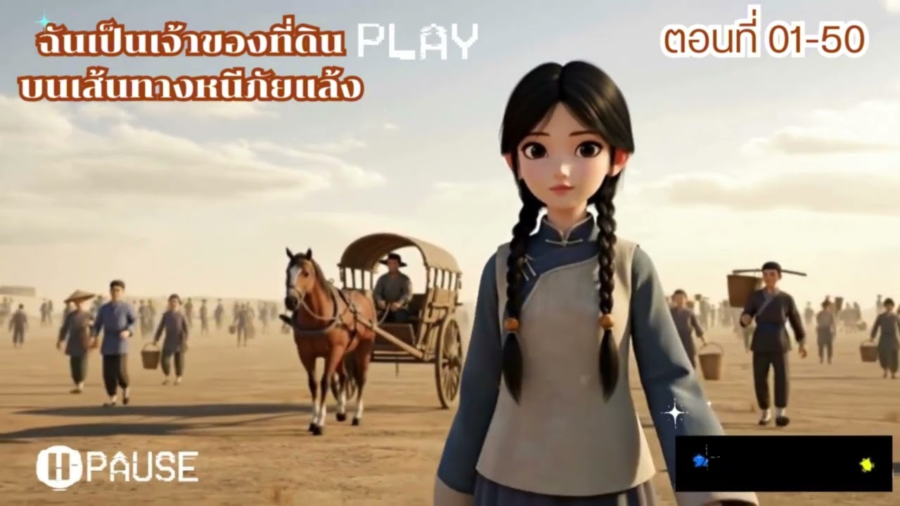 ep.1-50 ฉันเป็นเจ้าของที่ดินบนเส้นทางหนีภัยแล้ง