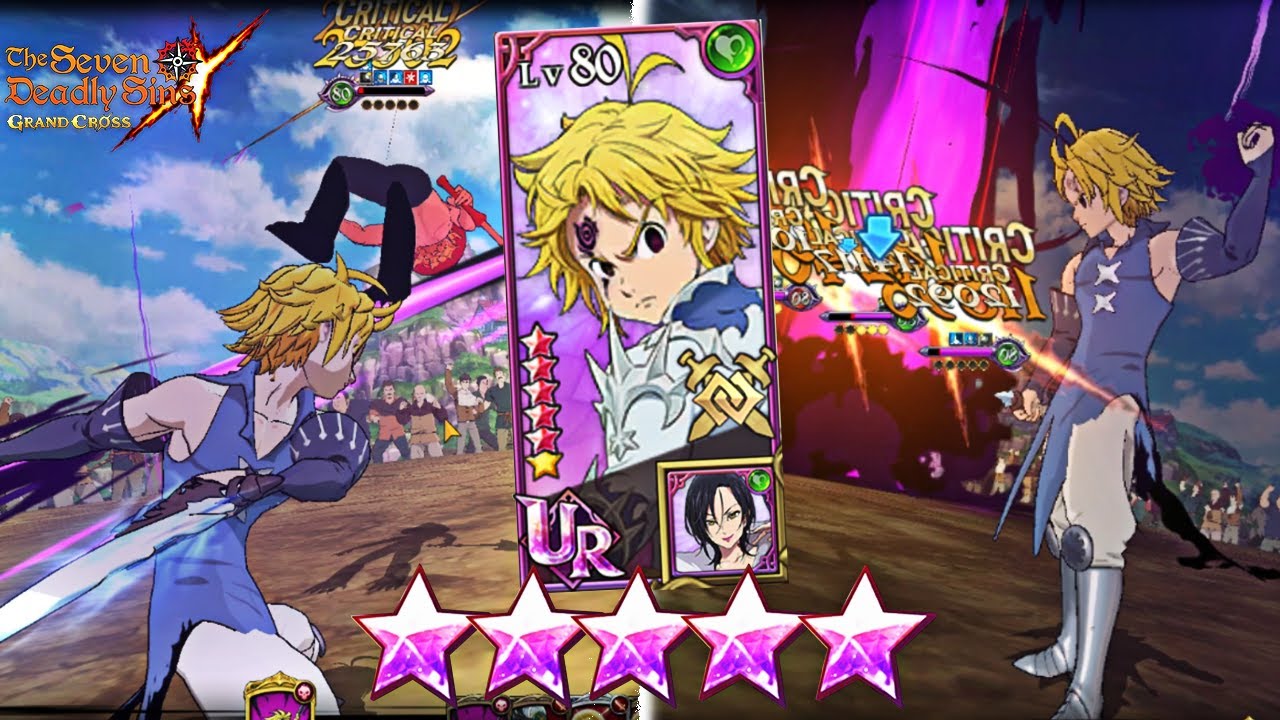 GREEN DEMON MELIODAS GOT ANOTHER BUFF! ITS OVER FOR PVP! Seven Deadly Sins: Grand Cross