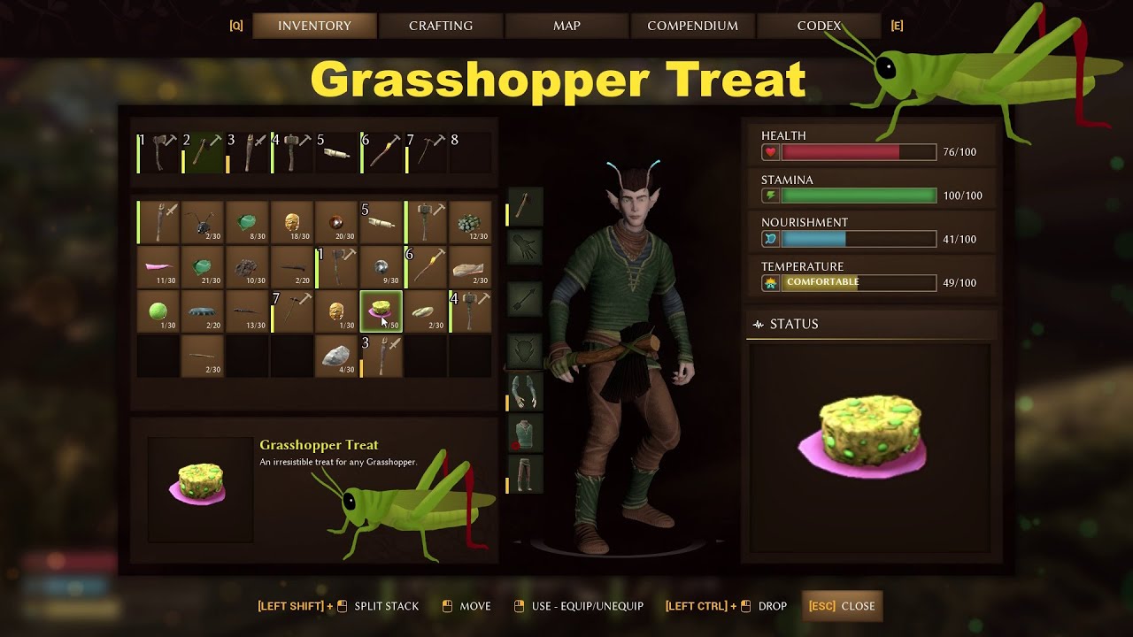 How To Make Grasshopper Treat in Smalland
