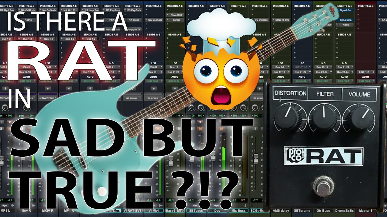 Is There a RAT In Metallica's Sad But True?!? Plus Danelectro & Jerry Jones Bass/Baritone History