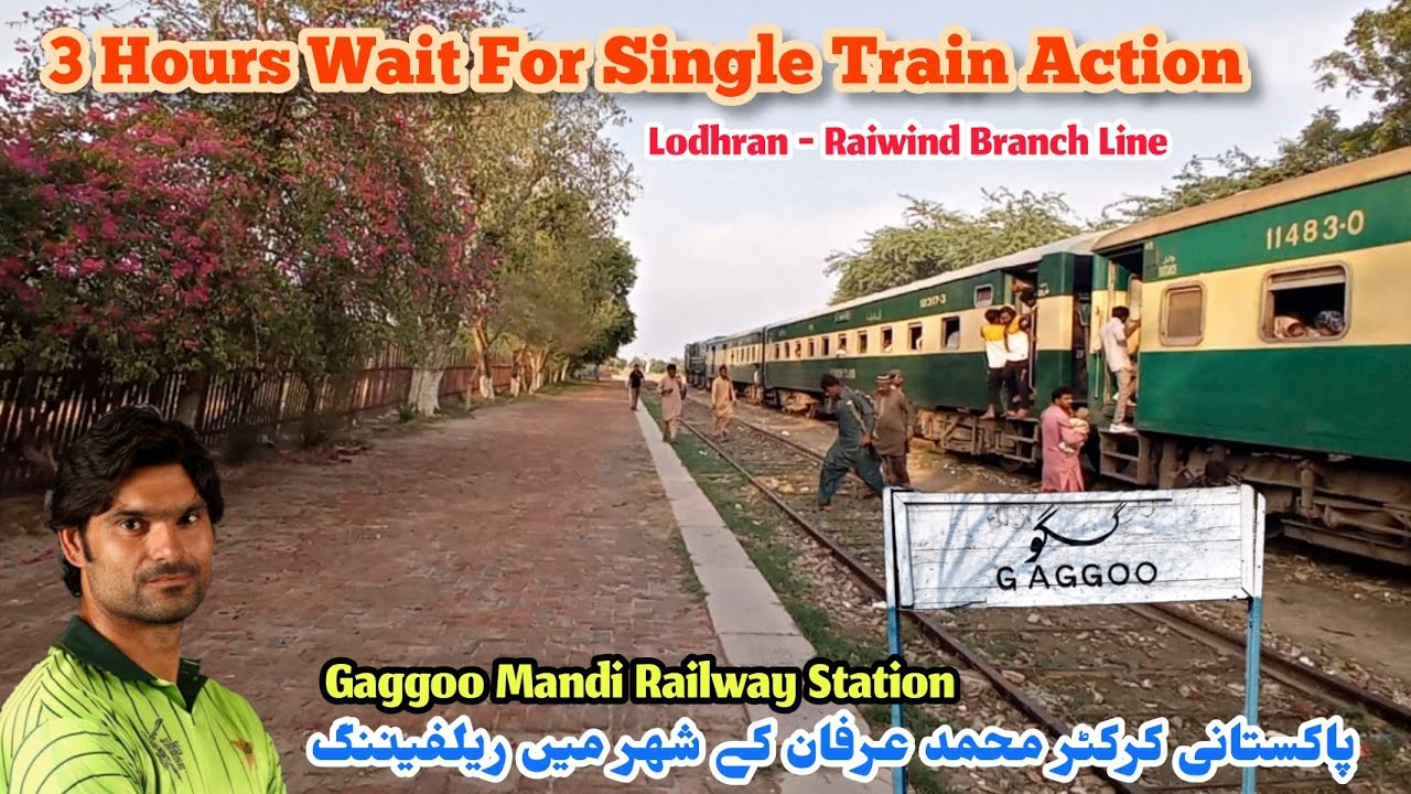 3 Hours Wait For Single Train Action - A Great Evening At Gaggoo Mandi Railway Station | Branch Line