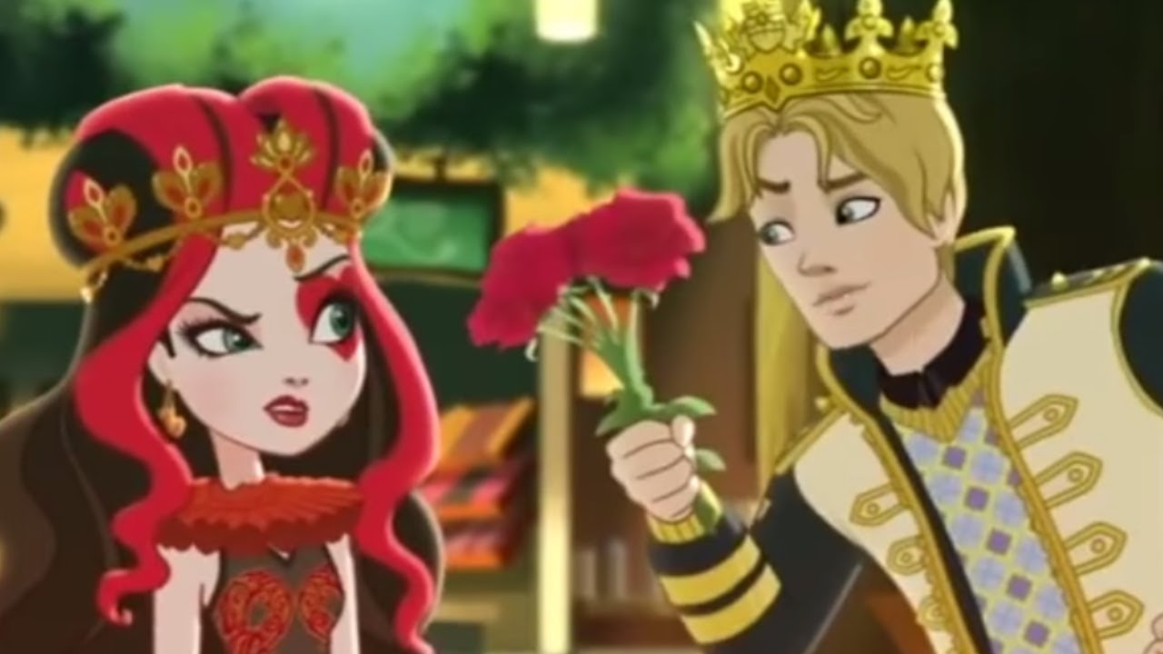 Ever After High Latino💖La Primera Cita Encantada De Lizzie Hearts💖dibujos animados