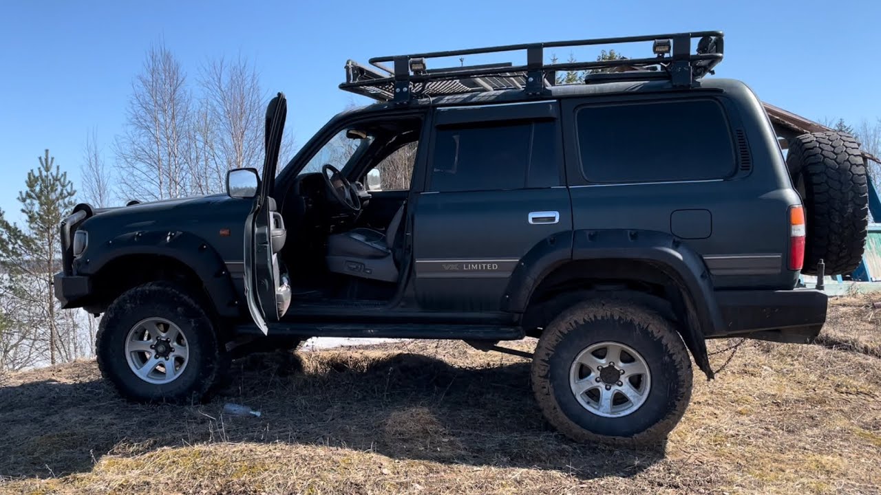 Подбор и перегон монстра Toyota Land Cruiser 80 из Иркутска в Мурманск.
