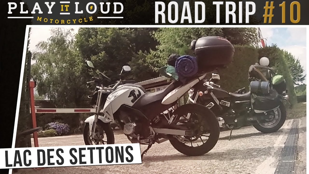 PARIS - MORVAN en Moto / LAC DES SETTONS (HONDA CUSTOM VT750S / MH7 125) Road Trip #10