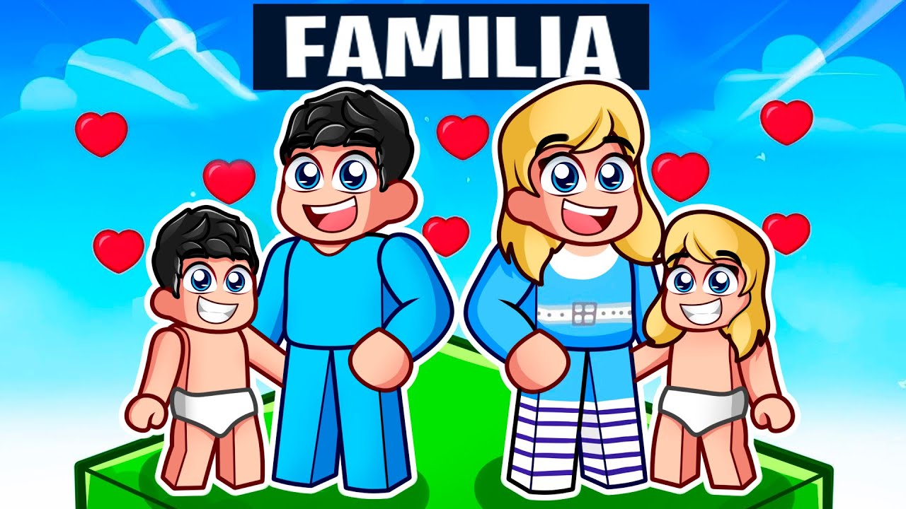 Adopté a Mi Propia Familia en Roblox
