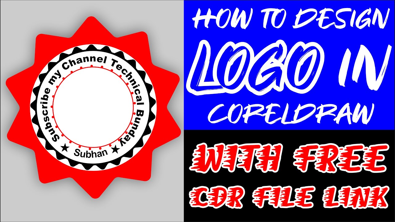 How to Design logo in CorelDraw 2021 | logo design | CorelDraw logo design tutorial #coreldraw #logo