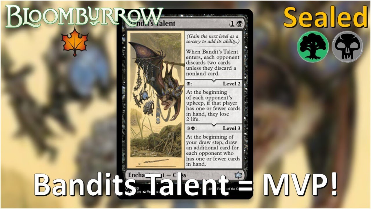 Bandits Talent is the MVP of this Bloomburrow Sealed! [MTG Arena]