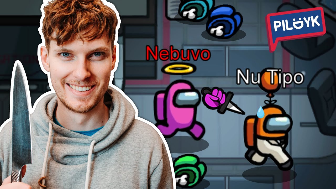 -200 IQ TAKTIKOS!!! ŽIAURIAI NESISEKA (Among Us) | Vėjas | Pildyk ofisas