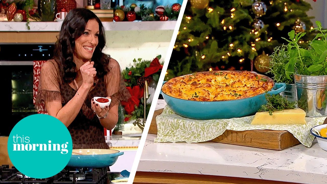 Meliz Berg Serves Up A Winter Classic Cottage Pie With A Halloumi Twist | This Morning