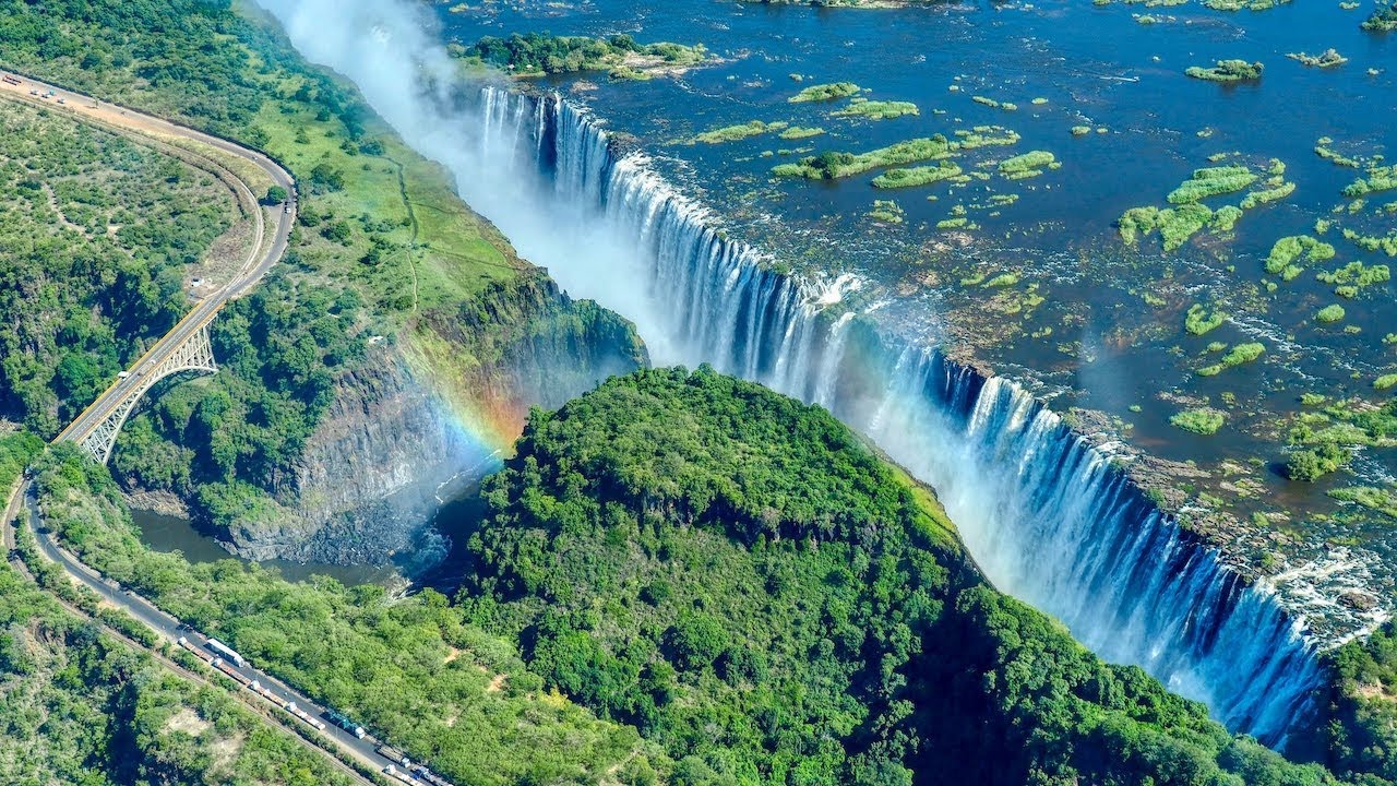 An Incredible Helicopter Ride over Victoria Falls