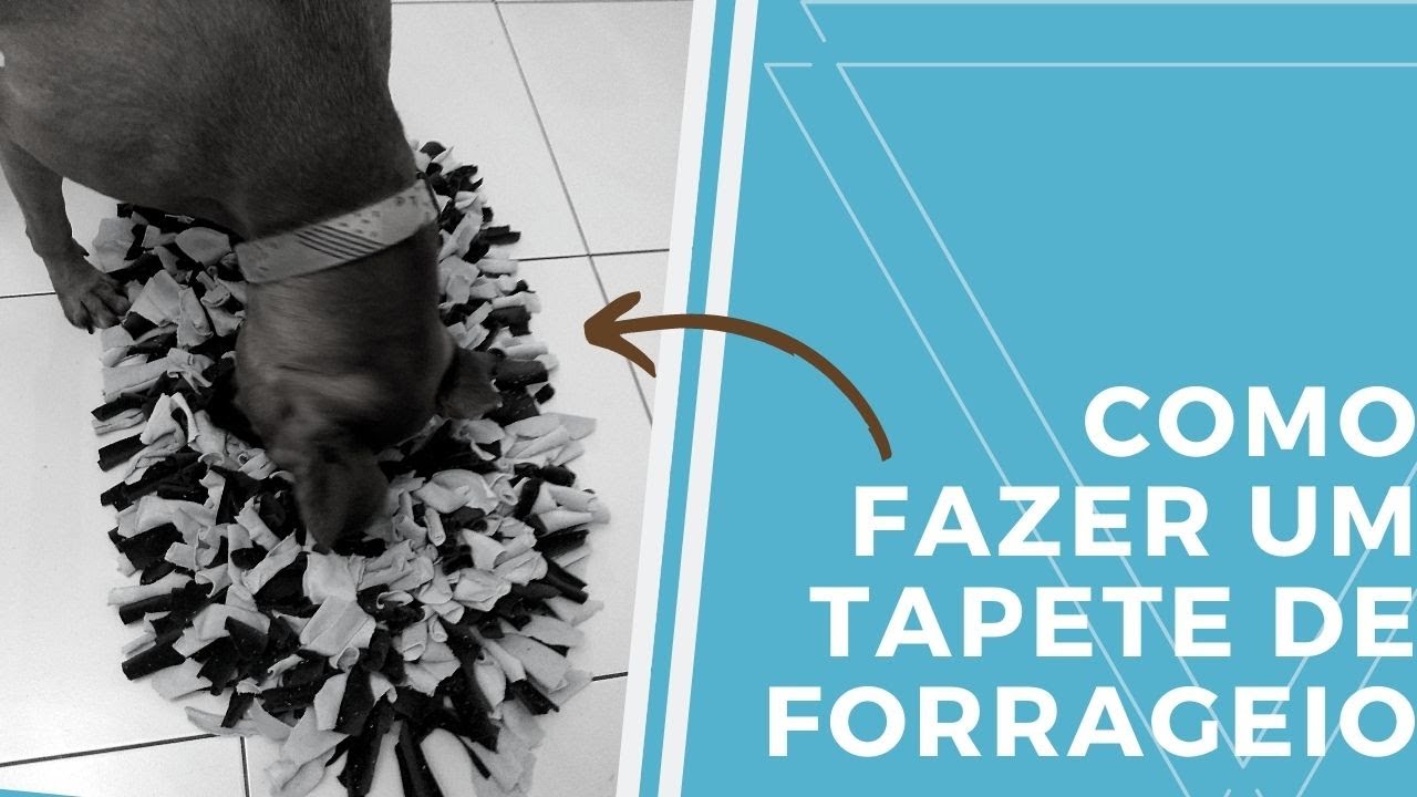 Como fazer um Tapete de forrageio