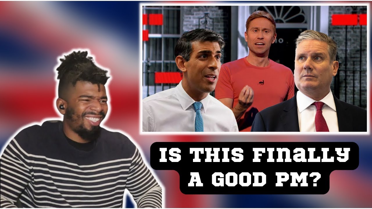 AMERICAN REACTS TO Dishy Rishi VS Captain Sensible | The Russell Howard Hour
