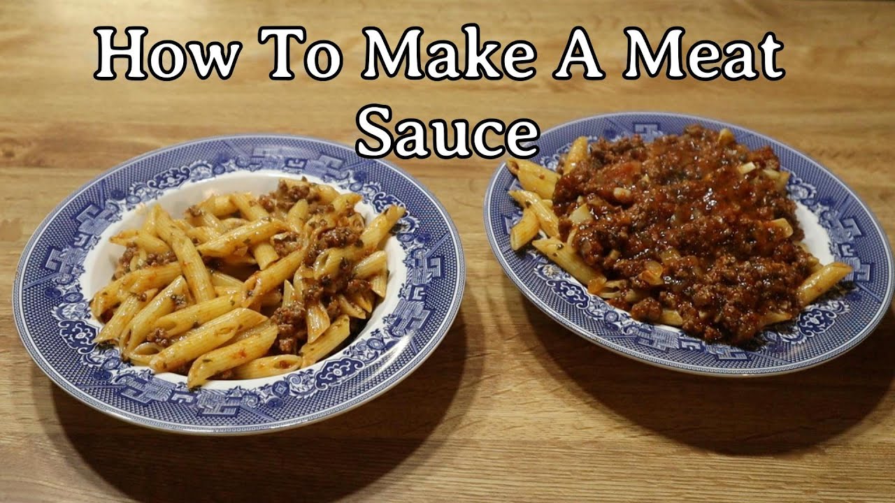 How To Make a Meat Sauce