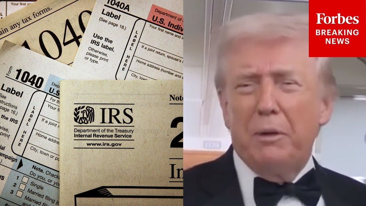 'I'm Supposed To Work Out A Settlement With Myself': Trump Addresses Lawsuit Against IRS