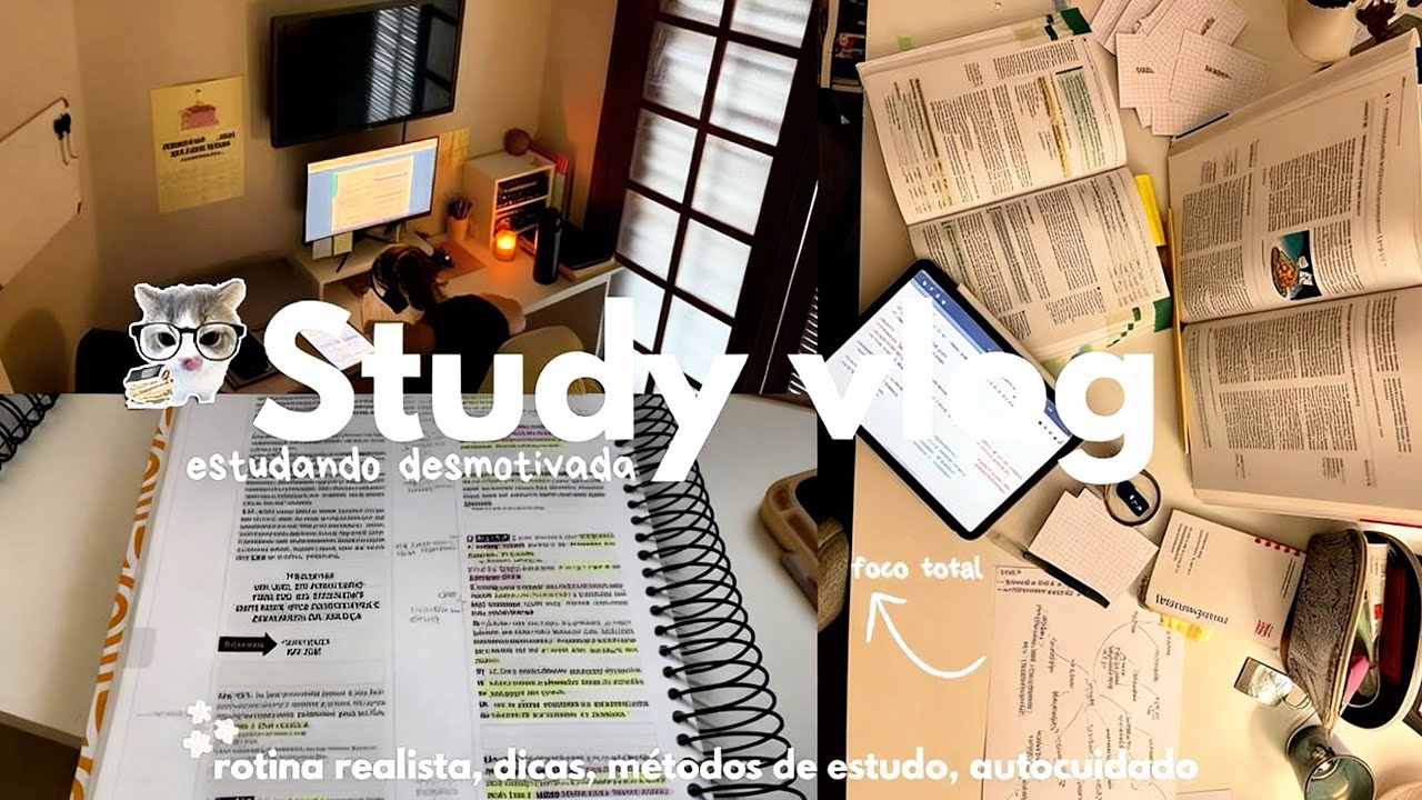 diário de uma concurseira: estude comigo mesmo desmotivada