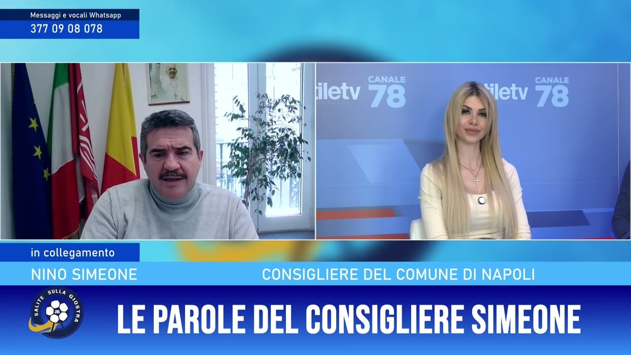 COMUNE DI NAPOLI, IL CONS. SIMEONE: 