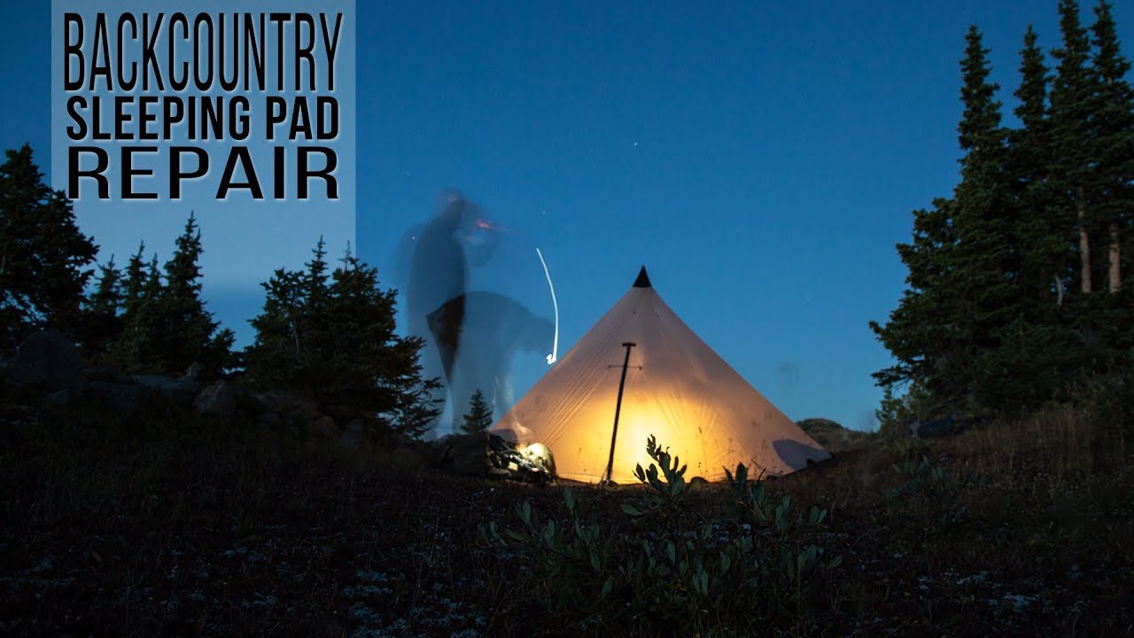 How to Fix a Sleeping Pad, Backcountry Camping Mat Repair