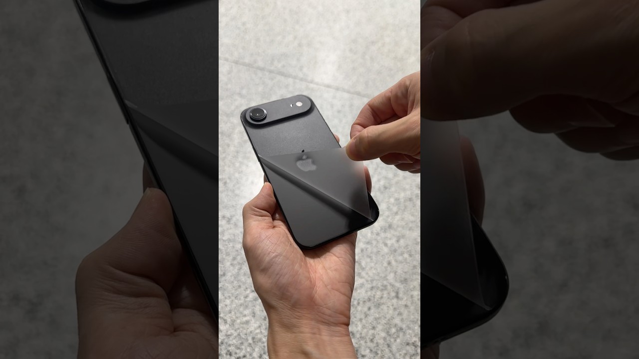 iPhone Air - Clear Matte Skin #iphone17 #iphoneair #slickwraps
