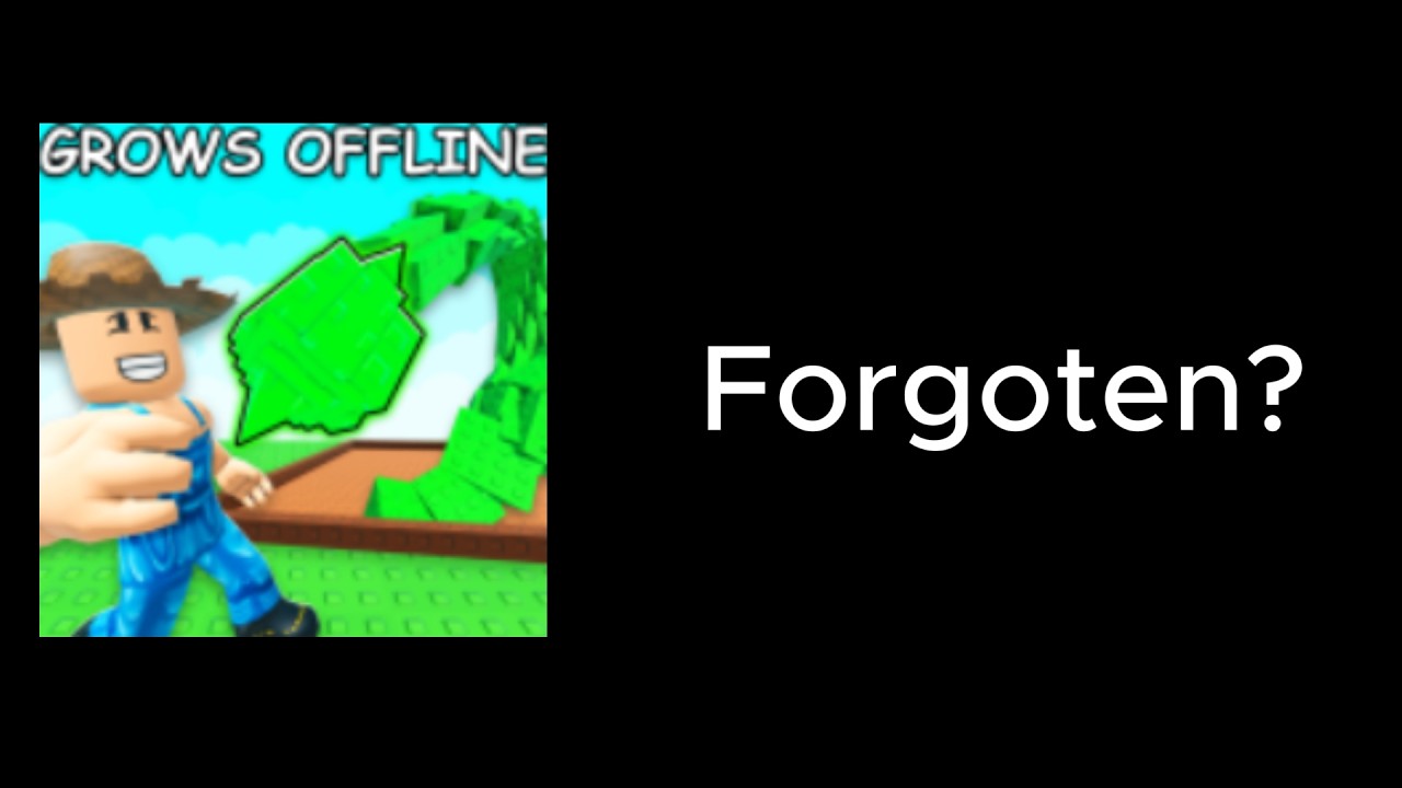 This roblox games are forgoten