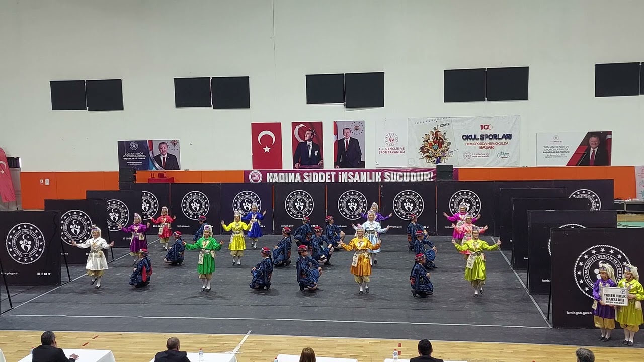THOF Gaziemir İzmir İl Yarışması 13.04.2024 12. Video Yaren Halk Dansları