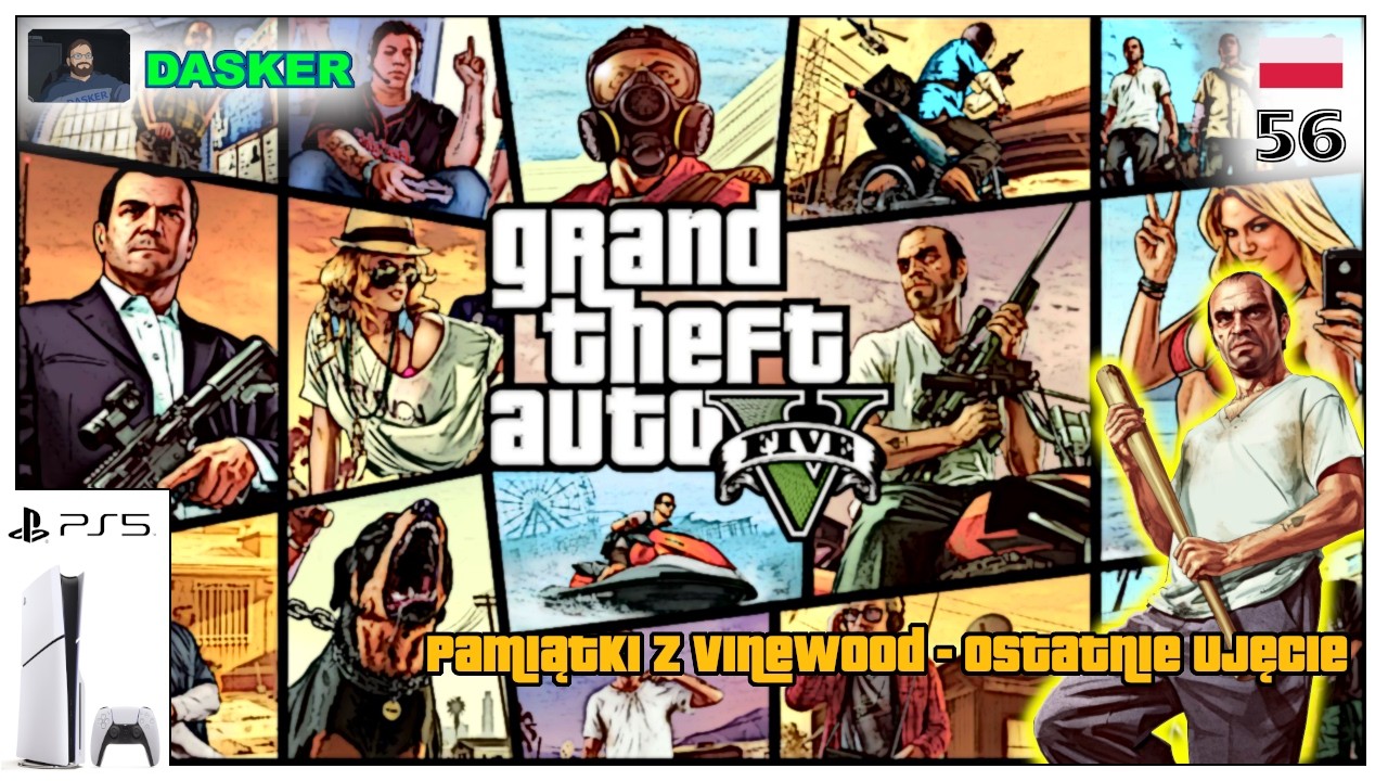 🎮Zagrajmy ponownie w GTA 5 (Grand Theft Auto V) [#56] -💰Pamiątki z Vinewood - Ostatnie ujęcie