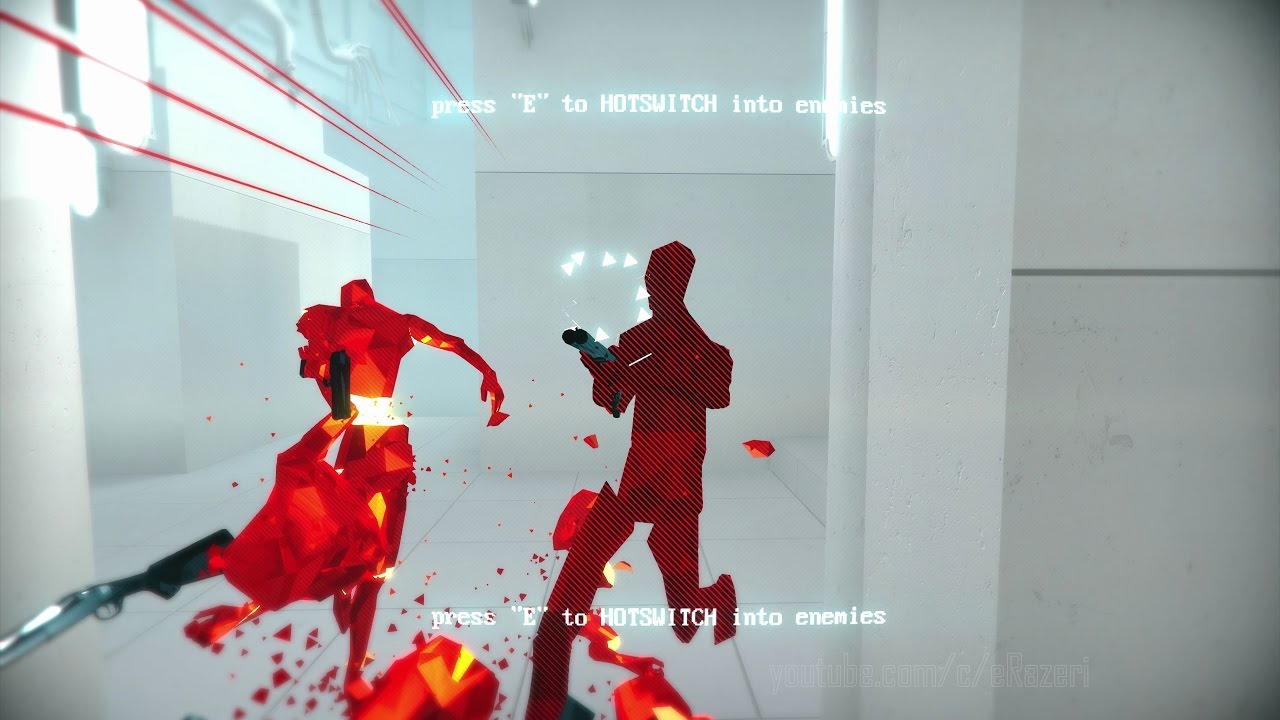SUPERHOT: Endless mode with a katana
