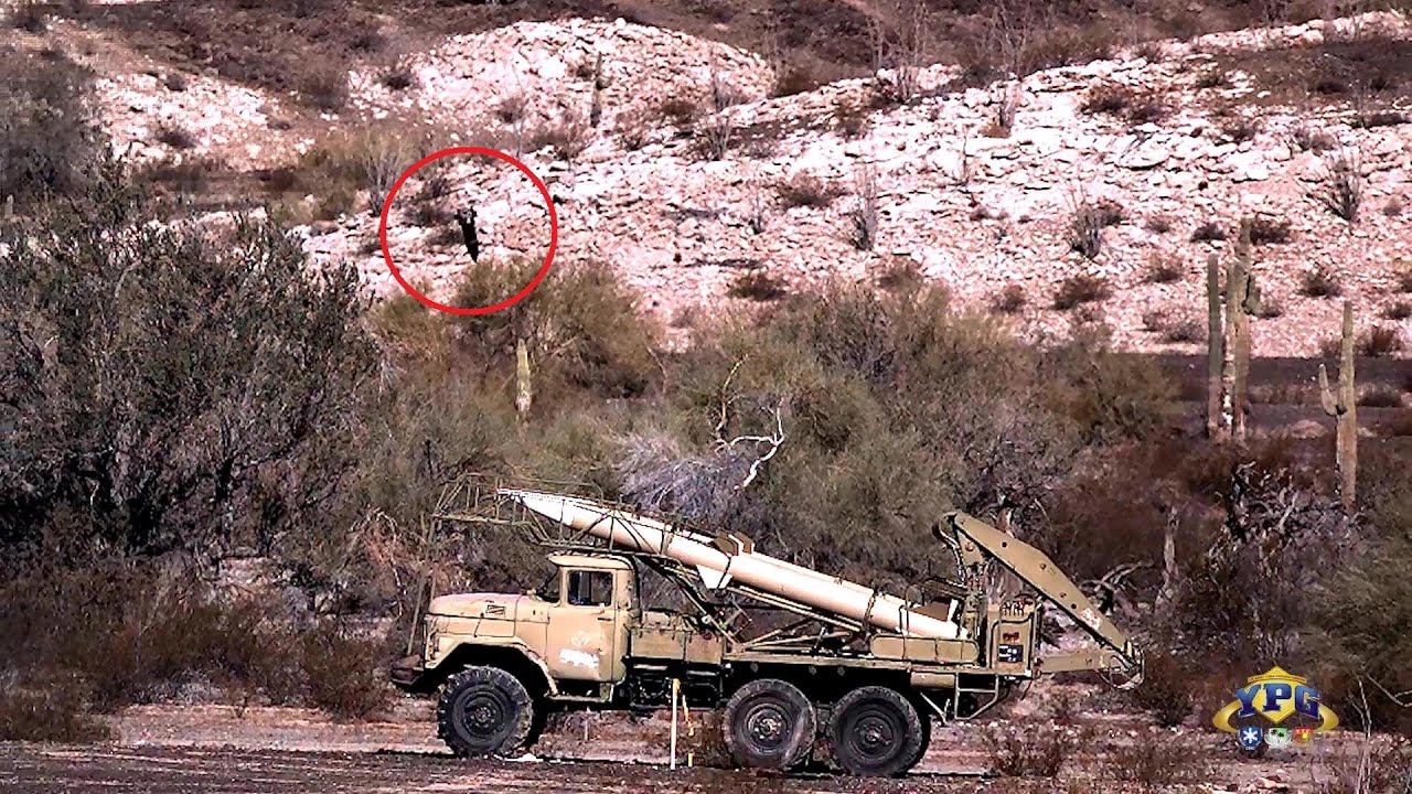 70 kilometer precision-guided artillery shot at U.S. Army Yuma Proving Ground
