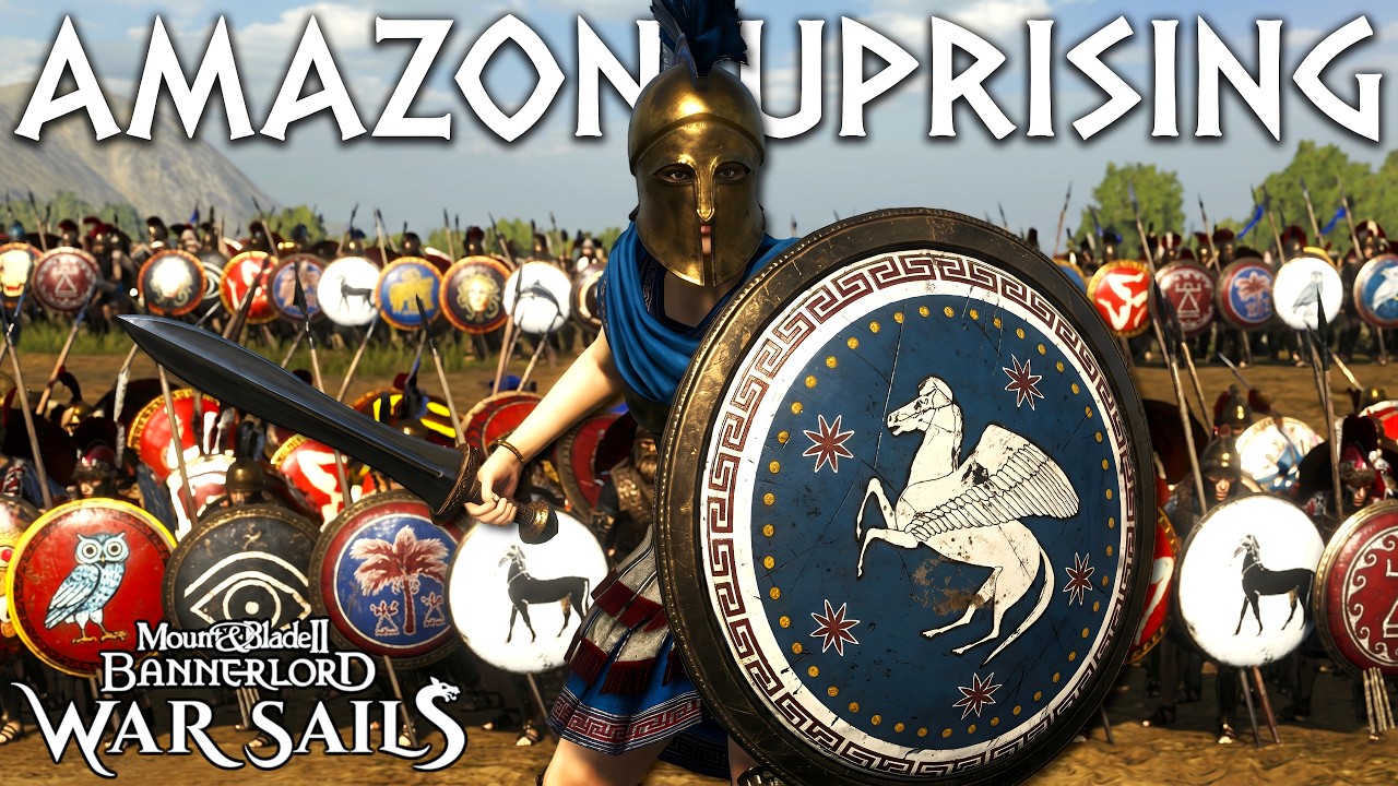 Can An ALL WOMAN Army Conquer Sparta in 100 Days? | Bannerlord 275 BC