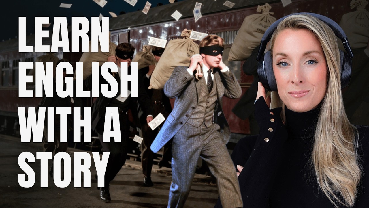 Improve Your English with a True Story 😱💰 | The Great Train Robbery (Story for Listening Practice)