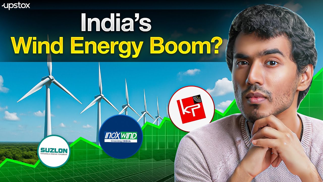 India’s Wind Energy Boom Explained in Hindi | Wind Sector Stocks Analysis | Upstox