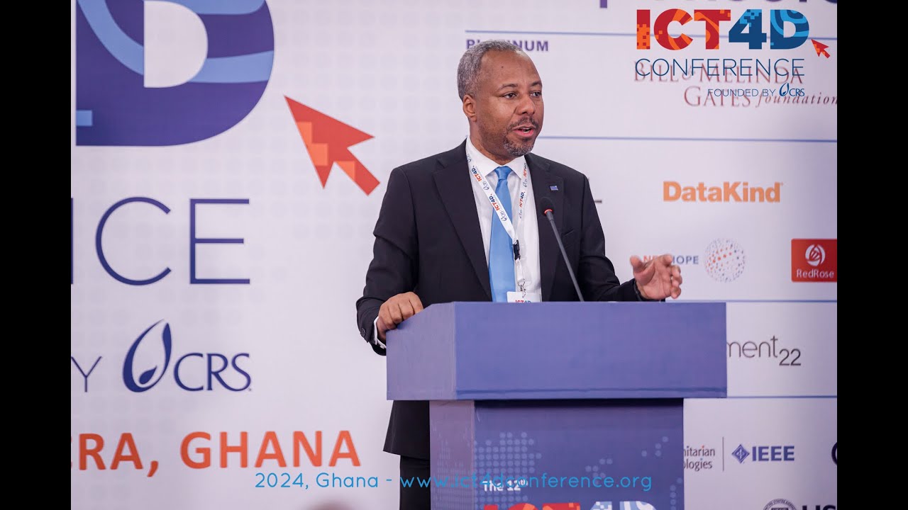 ICT4D Keynote: Jude Marie Banatte, Regional Director Central Africa, CRS