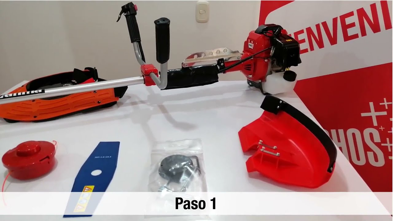 Guadañadora Atima TD40II RoyalCondor® - Protocolo de Entrega