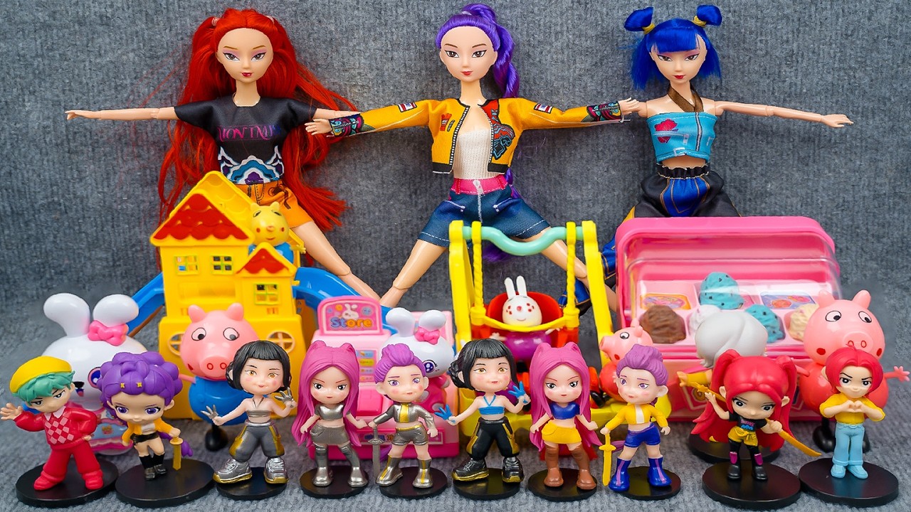 18 Minutes of Satisfaction with Unboxing the KPOP DEMON HUNTERS ASMR Toy | Toy Review