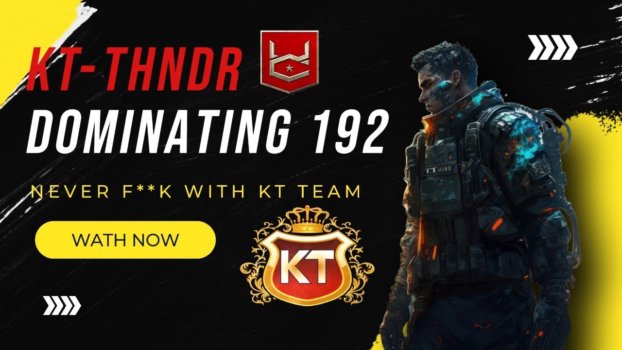KT-ThNdR VS SECTOR 192 | WAR COMMANDER PVP | KT TEAM