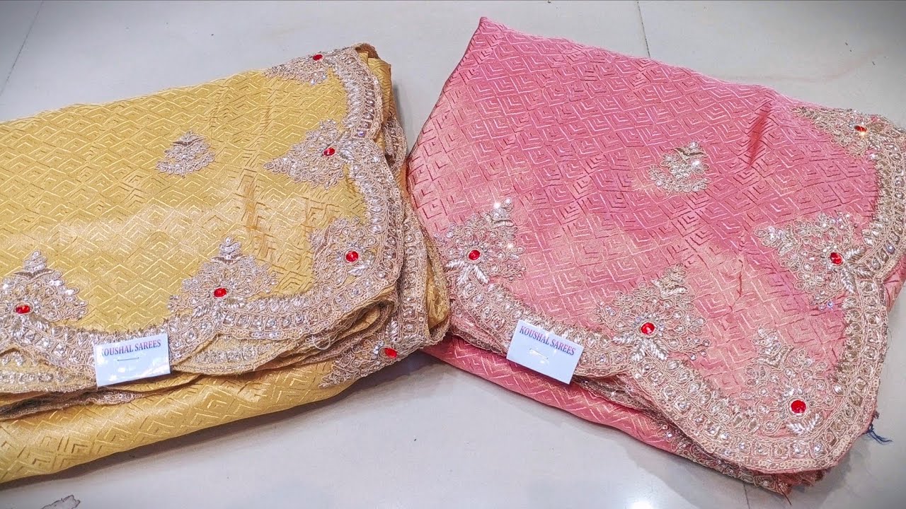 Wedding according fancy sarees || trending collection of sarees in 2025 || new fancy designer saree