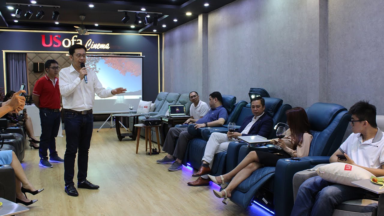 SỰ KIỆN USOFA HOME CINEMA tại Showroom USOFA | Ra mắt GHẾ PH&Ograve;NG PHIM HI-TECH mới Avenger v&agrave; Harvey