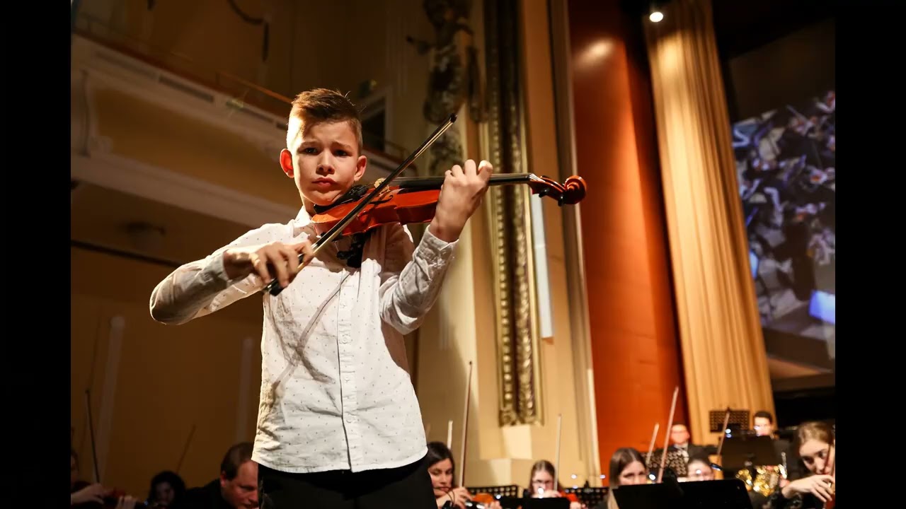David Avšič, violina & Orkester Cantabile, H. Wieniawski: LEGENDE, op. 17,
