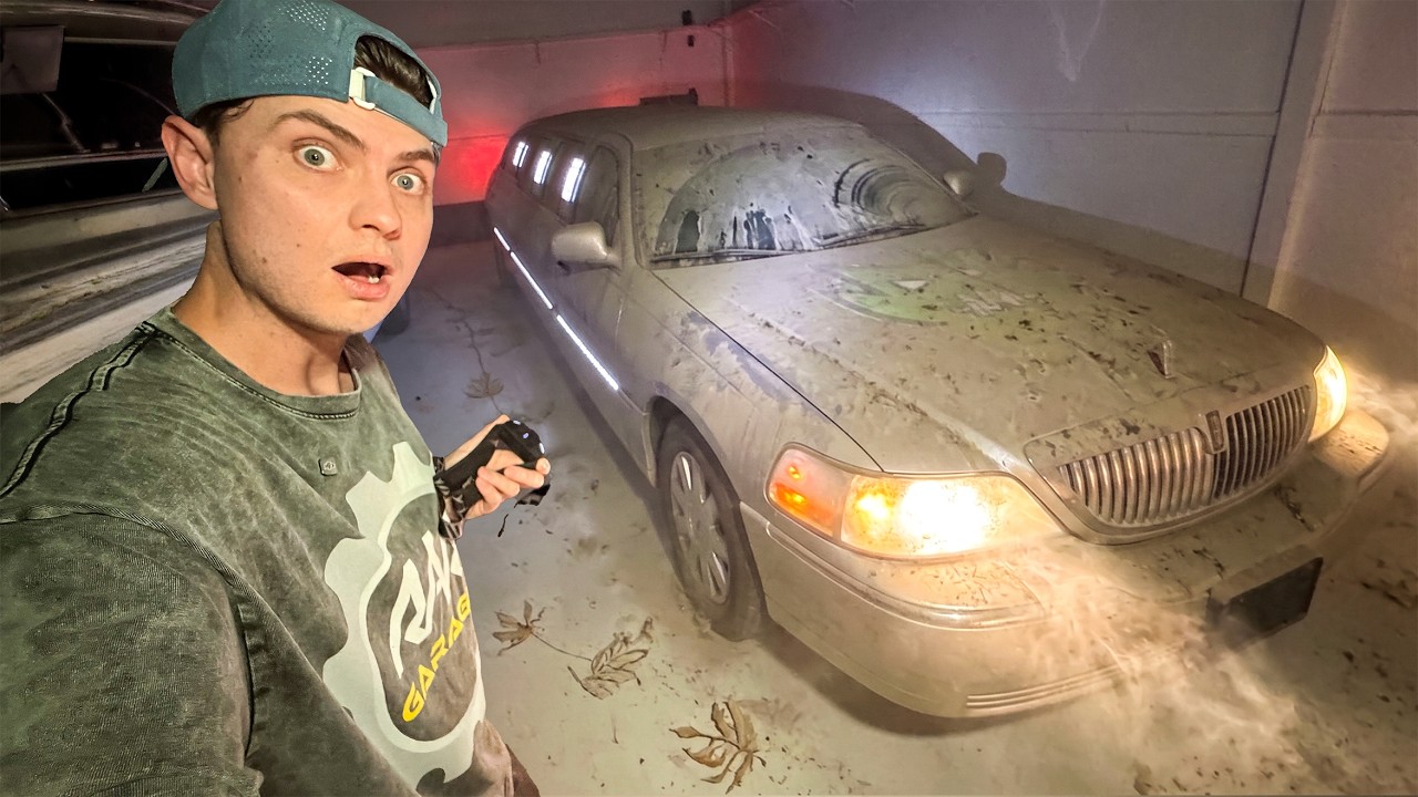 Abandoned Luxury Limo sitting 5+ years...
