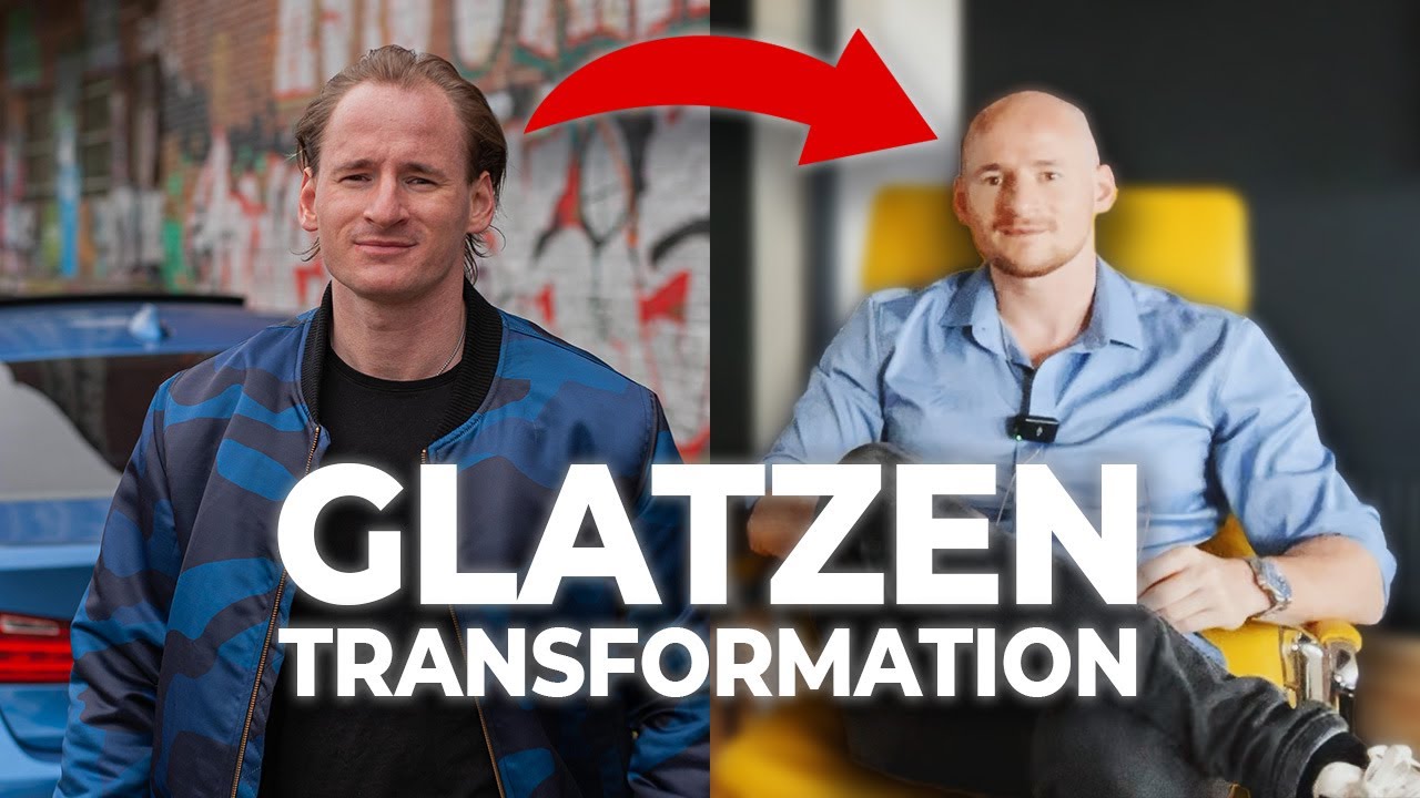 😱  Krasse Transformation: Von Haarausfall zur Glatze bei Andre 👨‍🦲
