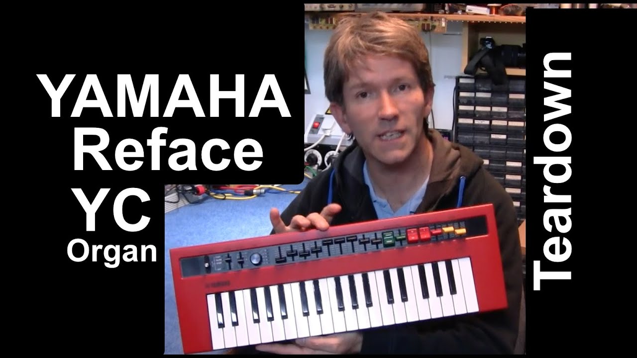 YAMAHA Reface YC organ teardown MF#61
