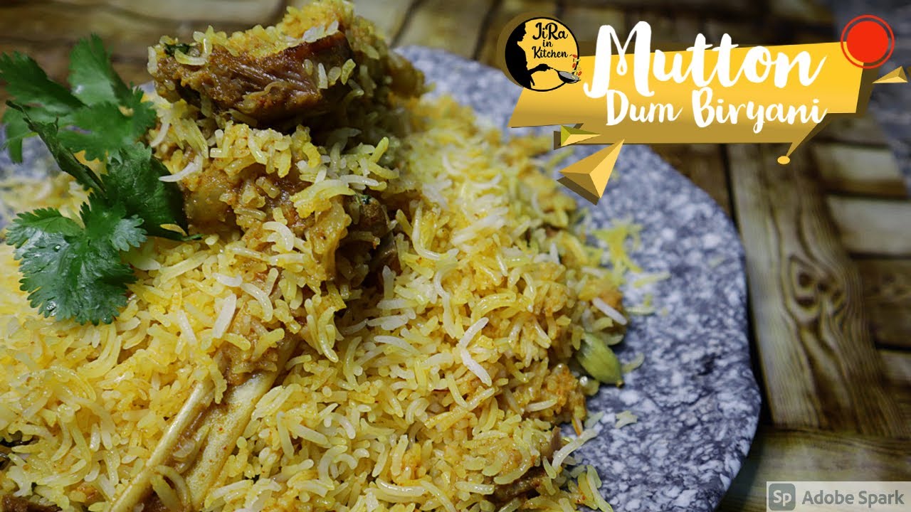 Lucknowi mutton dum biryani...एक बार येे बिरयानी खा ली तो रेस्टोरेंट से बिरयानी मंगाना भूल जाएंगे...
