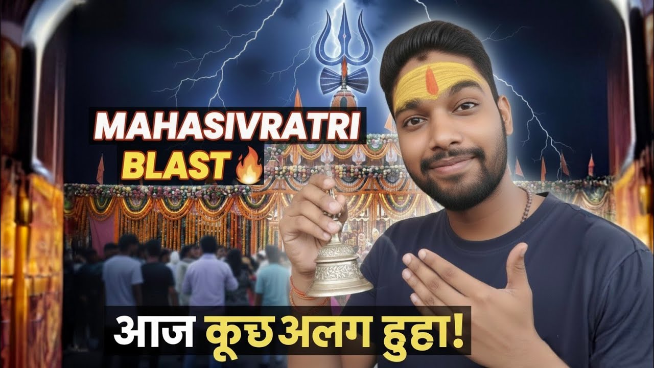 Mahashivratri 2026 🔱 | Mandir Mein Bhari Bheed 😱 | Nishant Vlogs