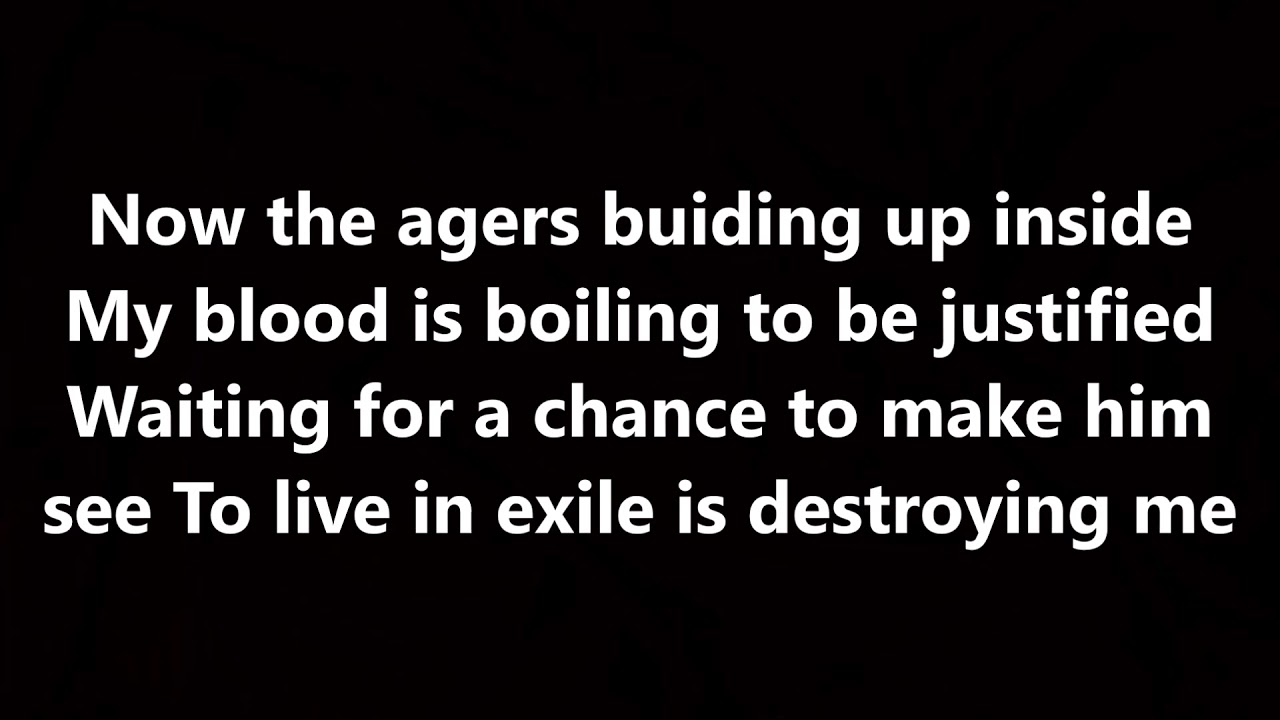the raven age - angel in disgrace (lyrics)