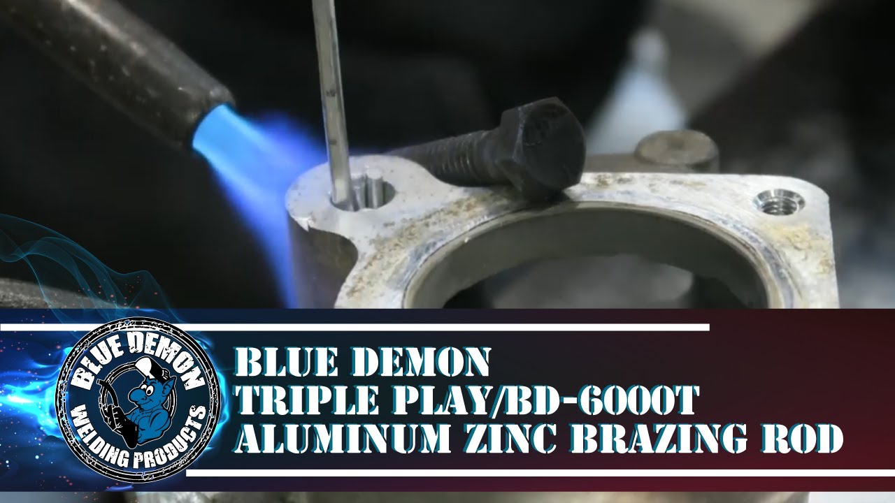 Blue Demon Triple Play / BD-6000T aluminum zinc brazing rod