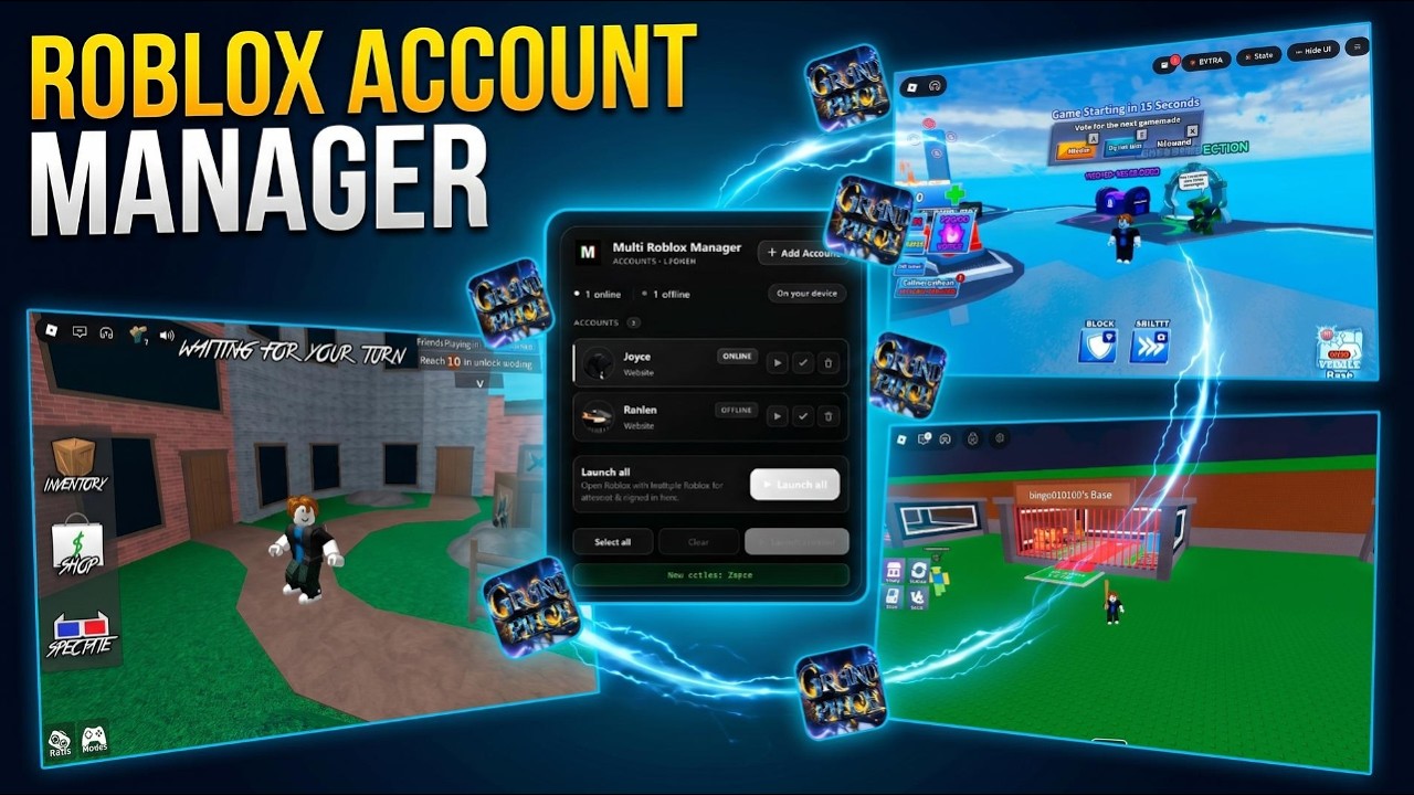 Roblox Account Manager &mdash; Open Multiple Accounts at Once (2026)