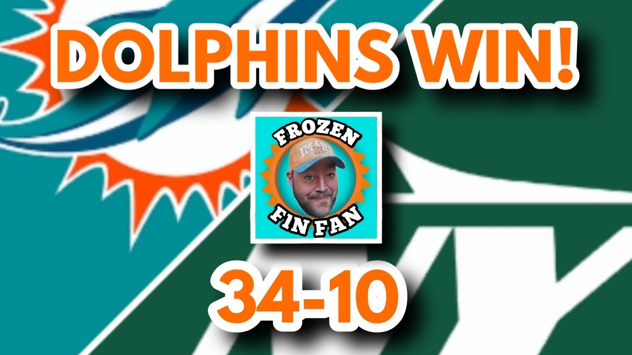 Dolphins destroy the Jets!