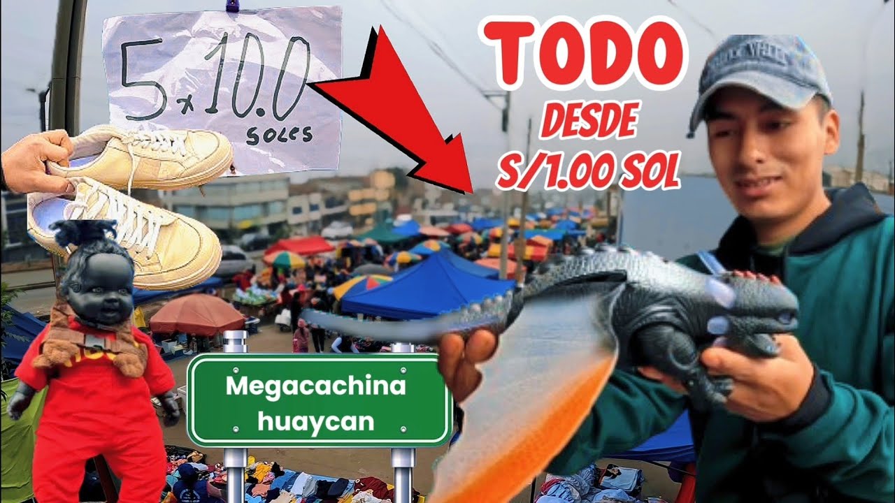 Explore la MEGACACHINA de HUAYCAN ¿Es tan GRANDE como DICEN ? TODO desde 1 SOL