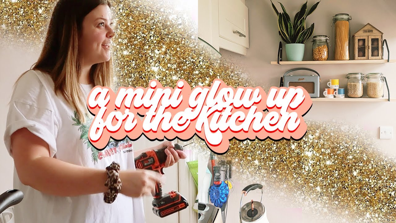 HOME VLOG - A LITTLE KITCHEN GLOW UP | LUCY WOOD