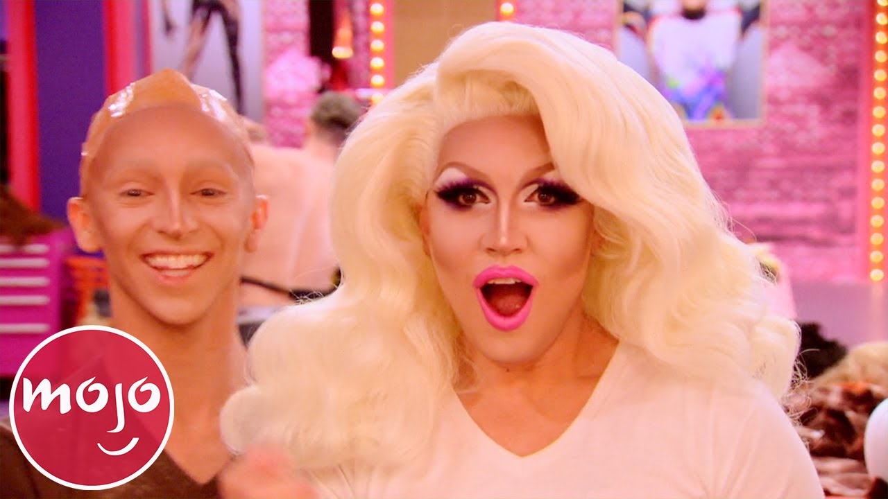 ¡Top 10 MEJORES MAKEOVERS EN RUPAUL'S DRAG RACE!