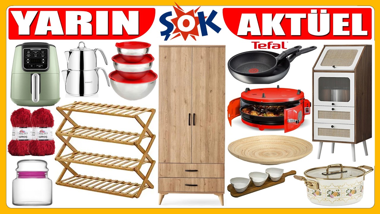 ŞOK 3 MART 2026 | YEMEKLİ AIR FRYER | ŞOK ÇEYİZLİK KAMPANYA | ŞOKTA BU HAFTA İNDİRİMLERİ | ŞOK